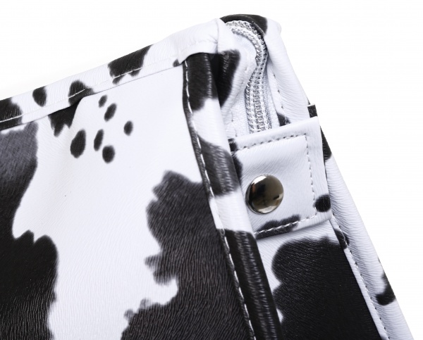Косметичка Cow Spots 24х8х14 см PU RH114