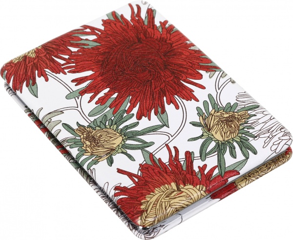 Зеркало карманное косметическое Лідер Канц Цветы в ассортименте 