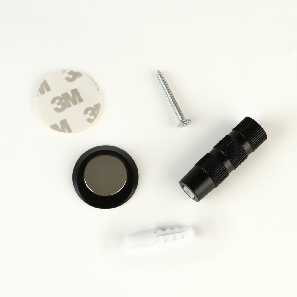 Стопор скрытый MVM M-135 BLACK матовый черный