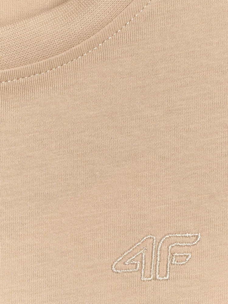 Футболка 4F TSHIRT M3006 4FJWSS26TTSHM3006-83S р.152 бежевый