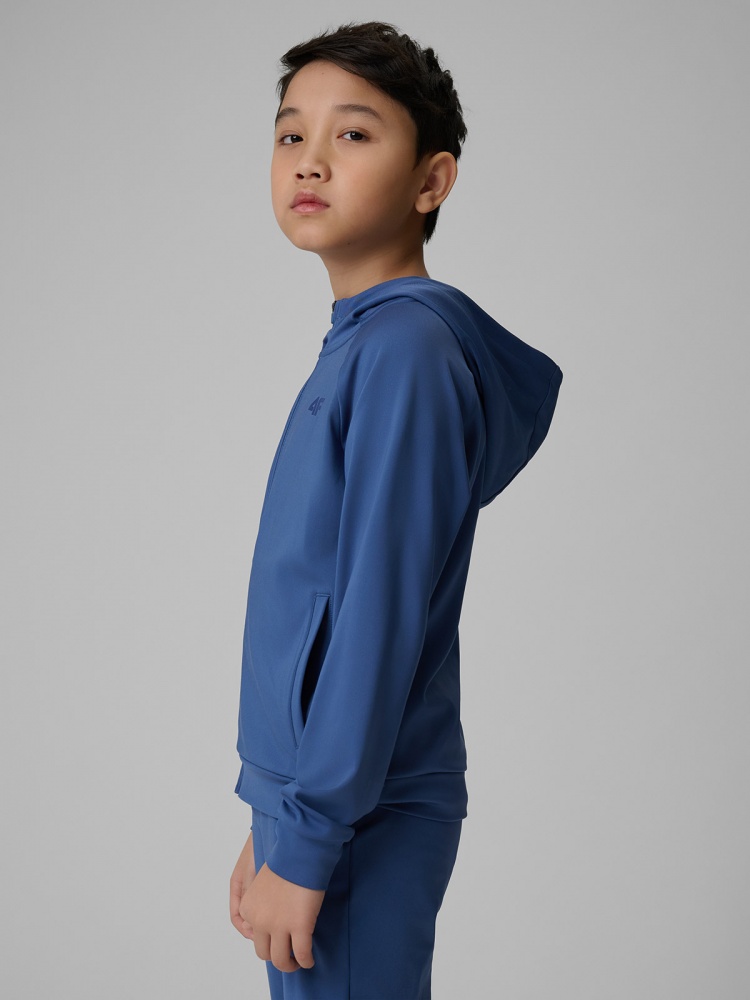 Джемпер 4F SWEATSHIRT FNK M690 4FJWSS26TFSWM690-31S р.140 голубой