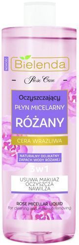 Мицеллярная вода Bielenda Rose Care 3 в 1 500 мл