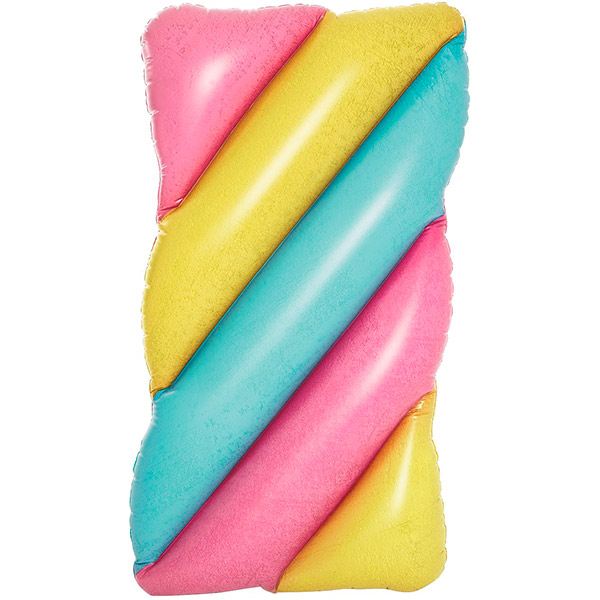 Матрас надувной Bestway 43187 190х105 см Конфета разноцветный