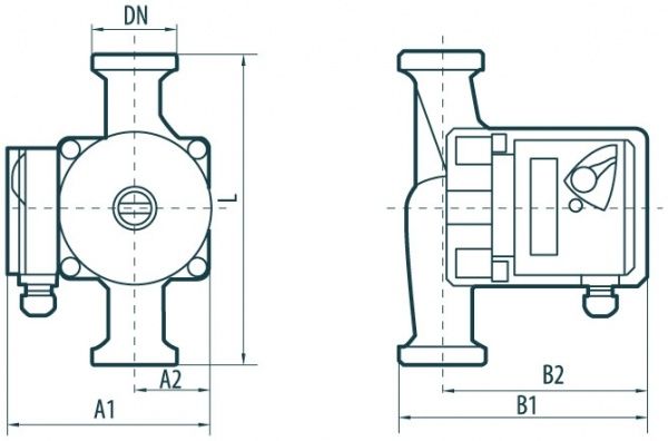Циркуляционный насос Насосы плюс оборудование BPS 25/8-180