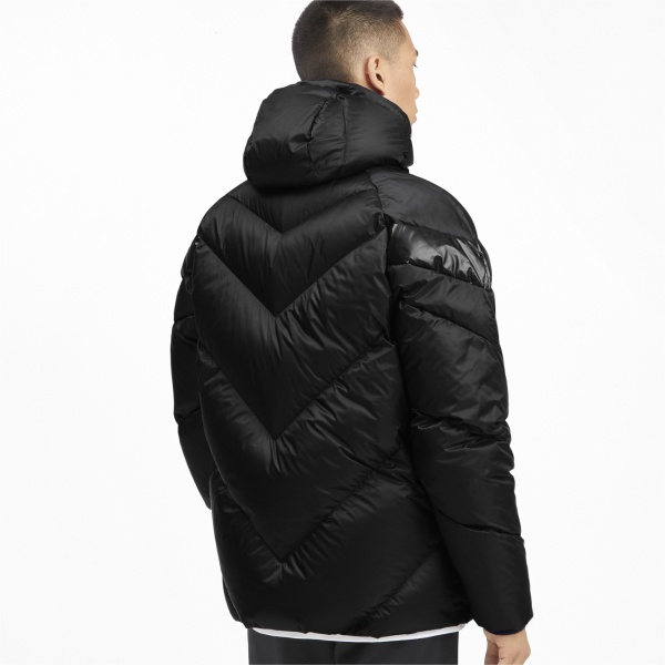 Куртка Puma MCS Shiny Puffer Down Jkt 59528301 р.XL чорний