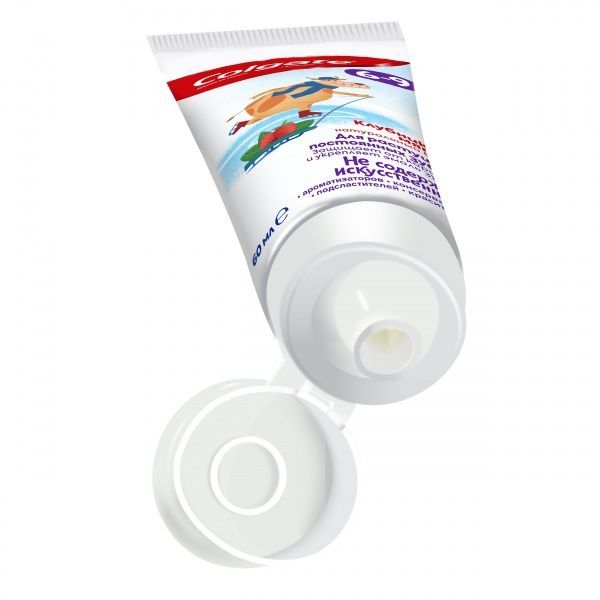 Детская зубная паста Colgate с фтором Клубника-мята от 6 до 9 лет 60 мл