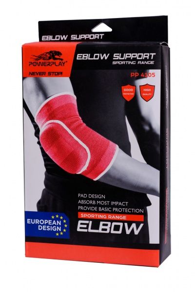 Налокотники PowerPlay PP_4105_S/M_Blue р. S/M синий