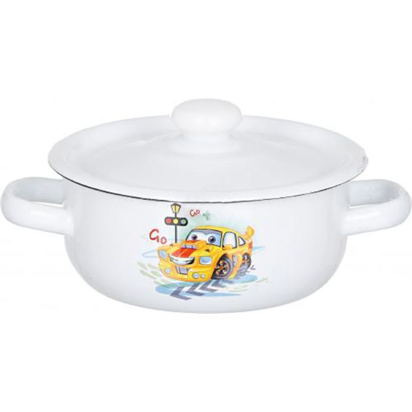 Кастрюля с крышкой Машинки 1 л HSAP18LP Idilia
