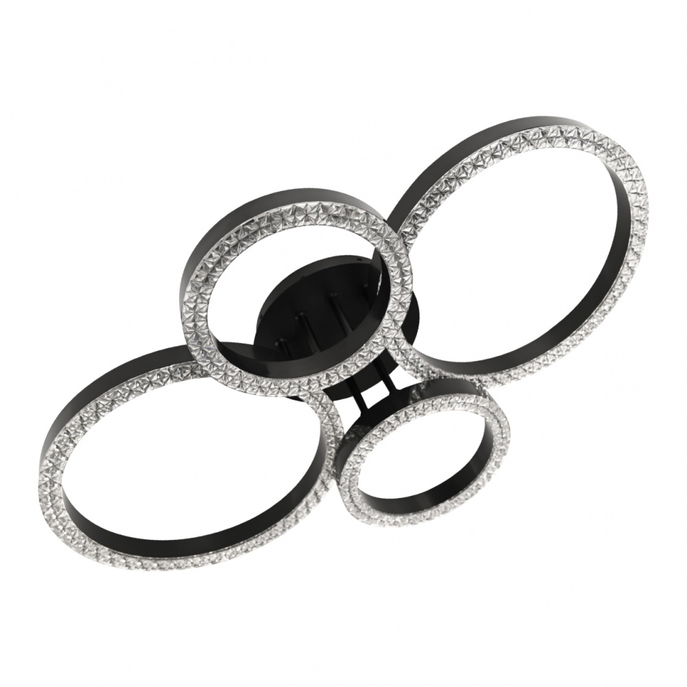 Люстра потолочная NEW ARTIER Christy-R BK 80 Вт черный