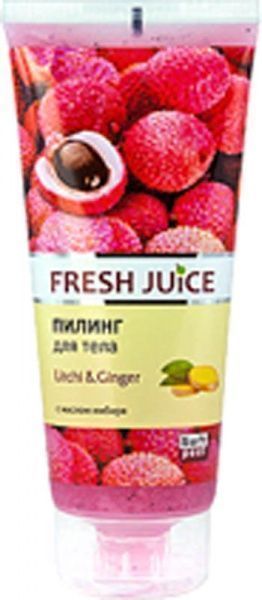 Пилинг для тела Fresh Juice Личи и имбирь 200 мл