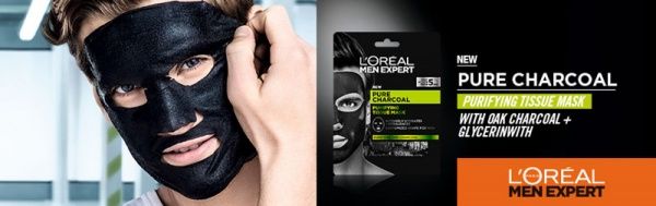 Маска для лица L'Oreal Paris Pure Charcoal 30 г 1 шт.