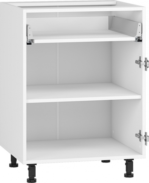 Тумба нижня Грейд з 1 тандембоксом ТОП 600x820x522 мм білий 