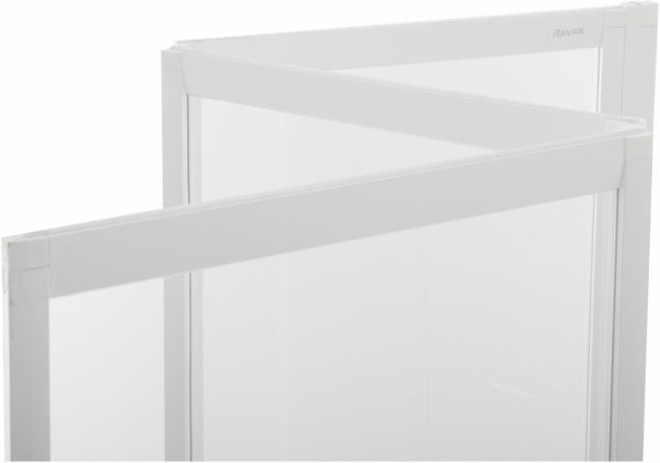 Штора для душа Ravak TRANSPARENT VS3 130 белая