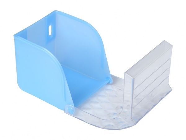 Держатель для туалетной бумаги VOLVER Crystal 10201BL