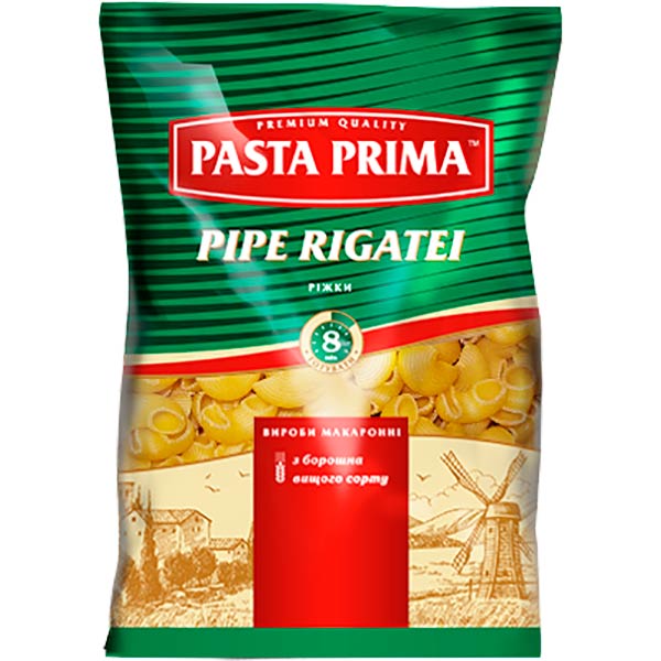 Макарони Pasta Prima Ріжки 800 г 