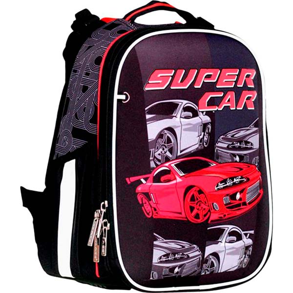 Ранец школьный Class Super Car 35x27x16 см 2015