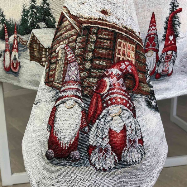 Скатертина Snowfall 130x140 см Прованс 