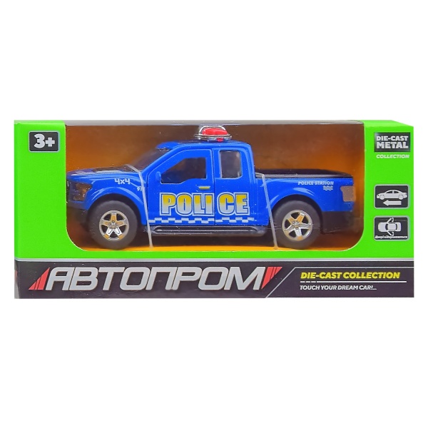 Автомодель Автопром 1:32 Полиция (ассортимент) A3243