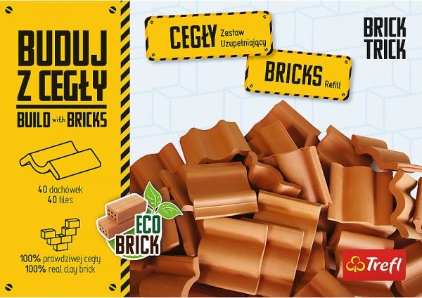 Конструктор Trefl Brick Trick черепица 61555