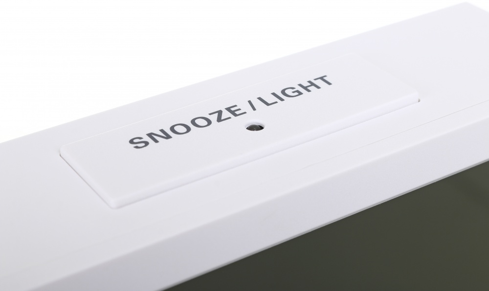 Годинник настільний LCD білий XM820 15.1х7.7х4.5 см