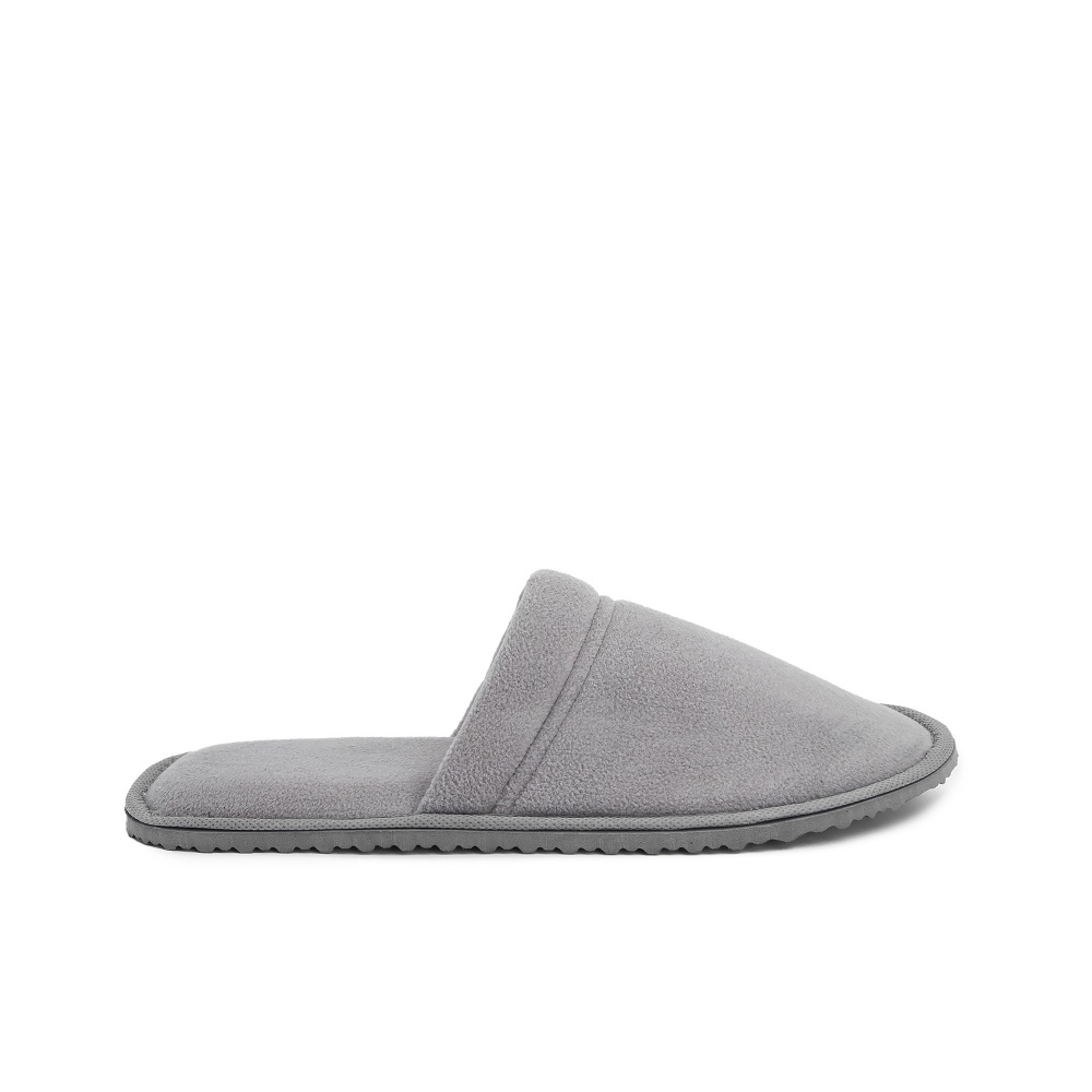 Тапки домашние Twins флис закрытые р.44/45 серый