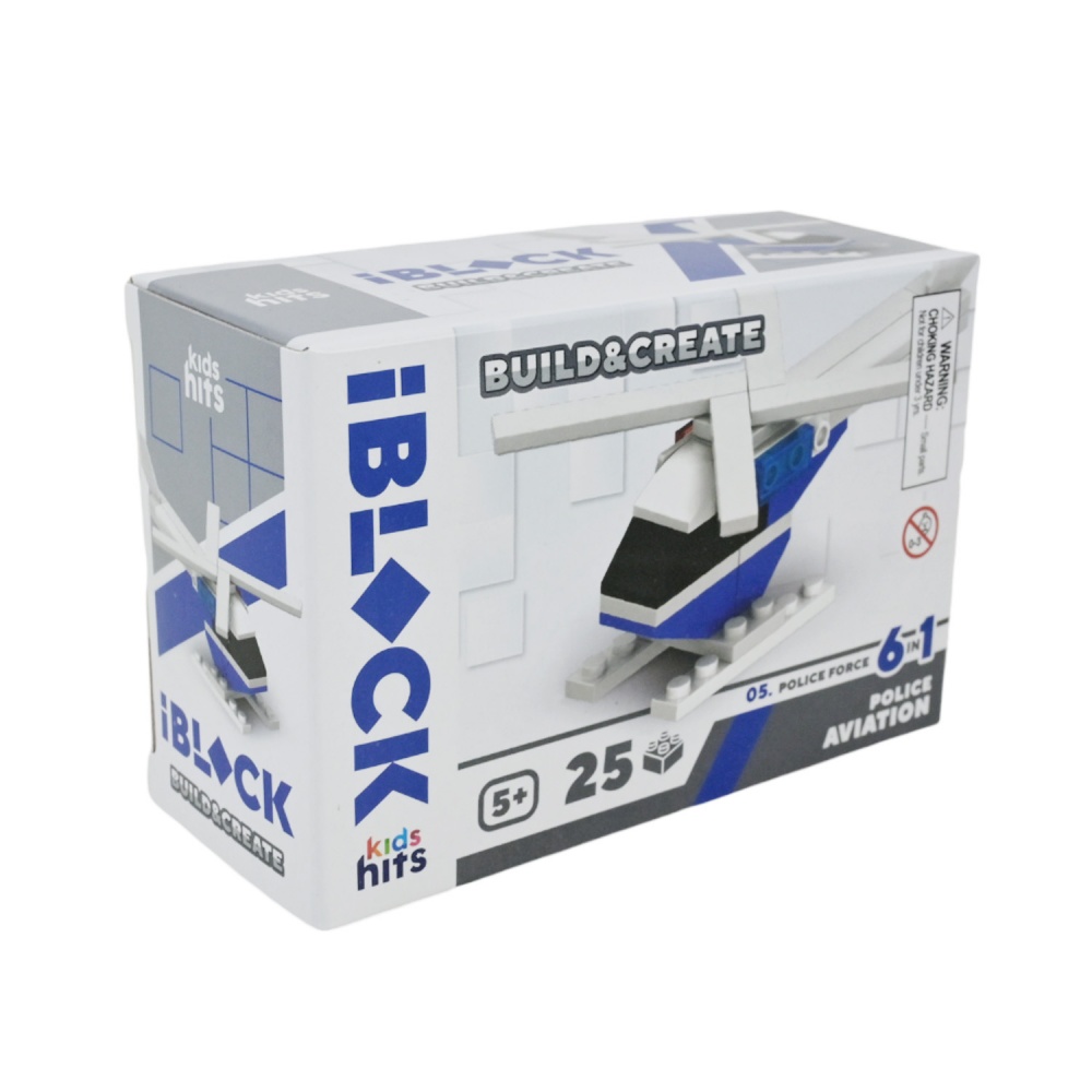 Конструктор Iblock Kids hits JUNIOR Полиция (в ассортименте) KH51/005