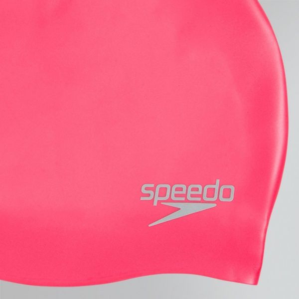 Шапочка для плавания Speedo MOUD_SILC_CAP_AU 8-70984C865 one size красный