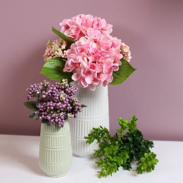 Рослина штучна Квітка штучна Гортензія пудровий