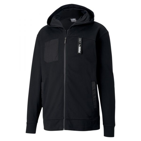 Джемпер Puma NU-TILITY FZ Hoody 58132401 р. M черный