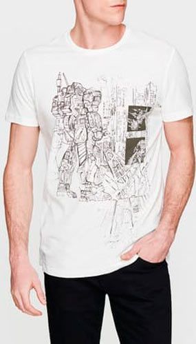 Футболка Mavi ROBOT PRINTED TEE 065350-28289 L
