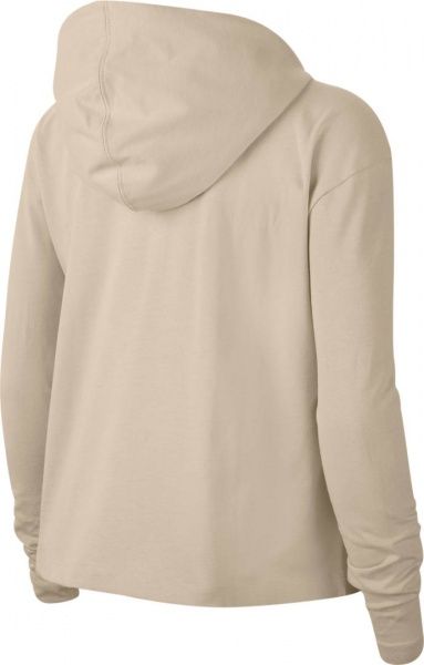 Джемпер Nike W NSW HOODIE FZ JRSY CJ3752-140 р. M бежевый