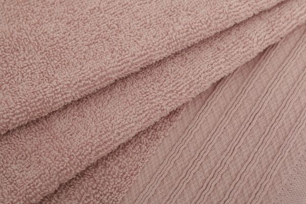 Набор полотенец махровых 2 шт. Soft розовый Durutex 