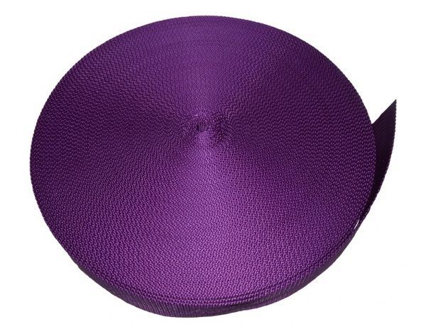 Лента мера текстильная 50 мм фиолетовый