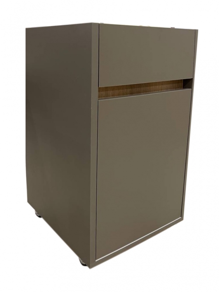 Тумба Kartissa Гектор ТП-2 1ш1д NEW 400x700x400 мм латте