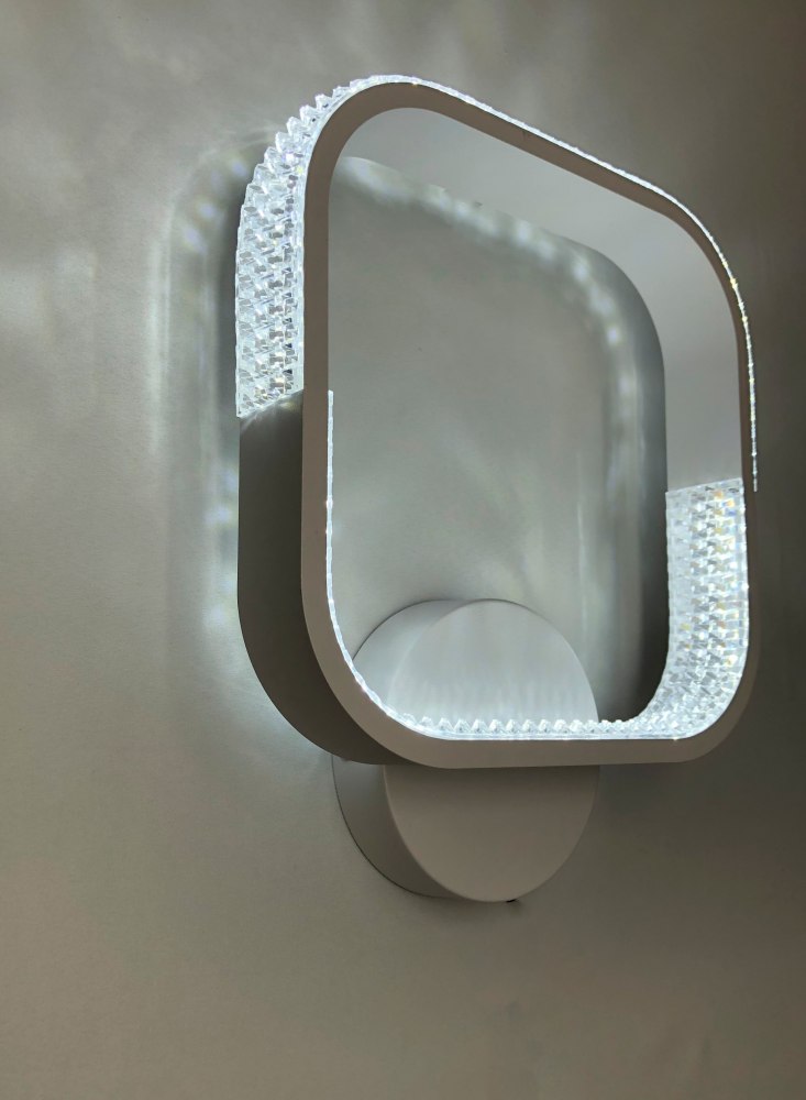 Бра Luminaria 1x22 Вт без цоколя білий AKRILIKA SQUARE 22W 1S WHITE