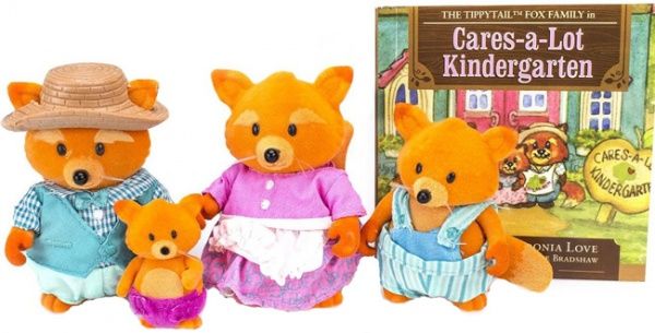 Ігровий набір Li'l Woodzeez Сім'я Лисичок 6092M 