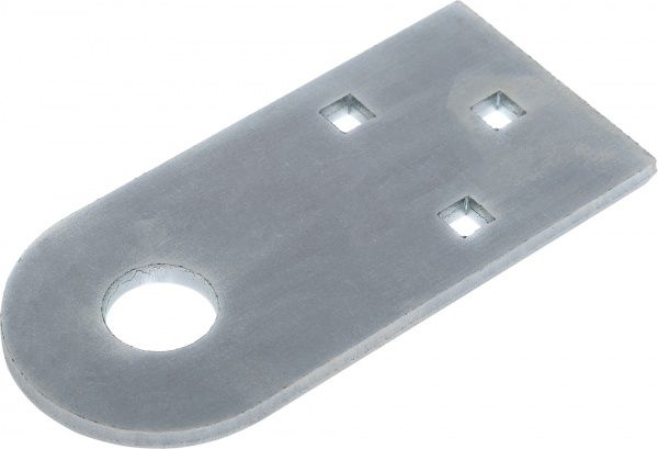 Проушина для замка MVM HASP-06 108x50x4 мм серый