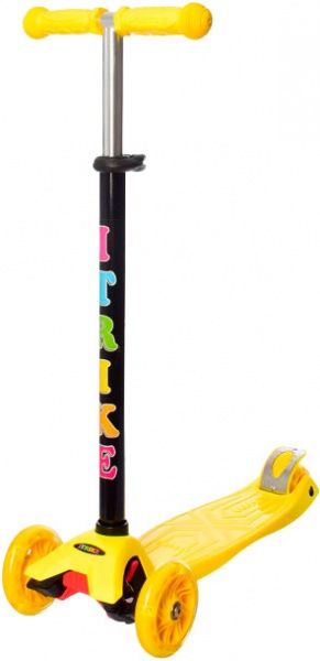 Самокат iTrike Maxi JR 3-003-Y (JR 3-003) желтый 