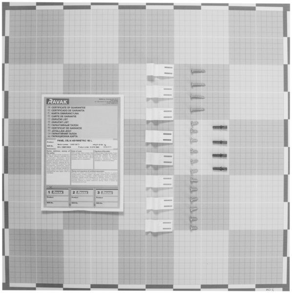 Панель для ванни Ravak Asymmetric 160 L з кріпленням