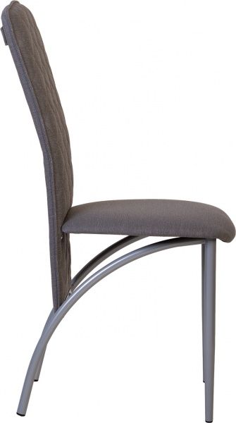 Стілець обідній Nowy Styl ALICE ALU (BOX-4) (CH) GD-51 алюміній/сірий
