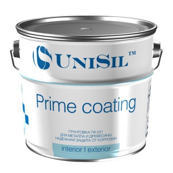 Грунт UniSil Prime Coating RAL 7004 Серый 10л 12кг
