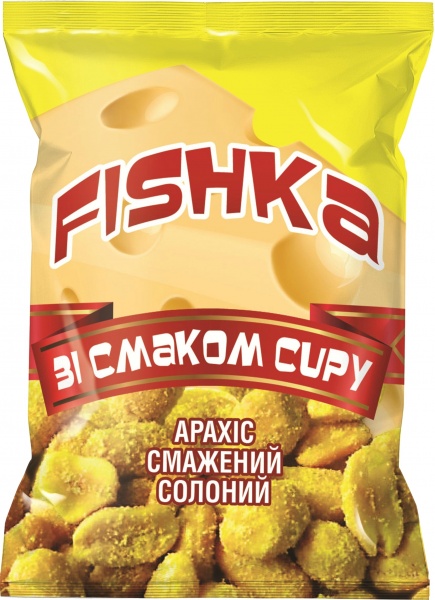 Арахис Fishka сыр 35 г