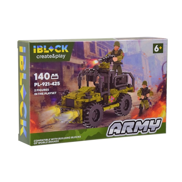 Конструктор Iblock Армия PL-921-425