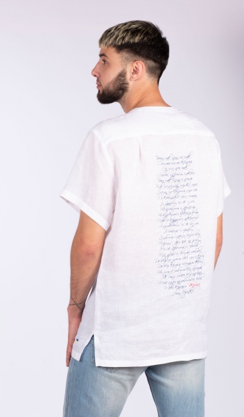 Вишиванка Едельвіка білий р. XXL 160-20/09 