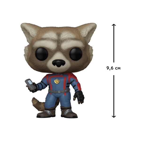 Фигурка Funko серии GOTG3 Енот Ракета 67509 