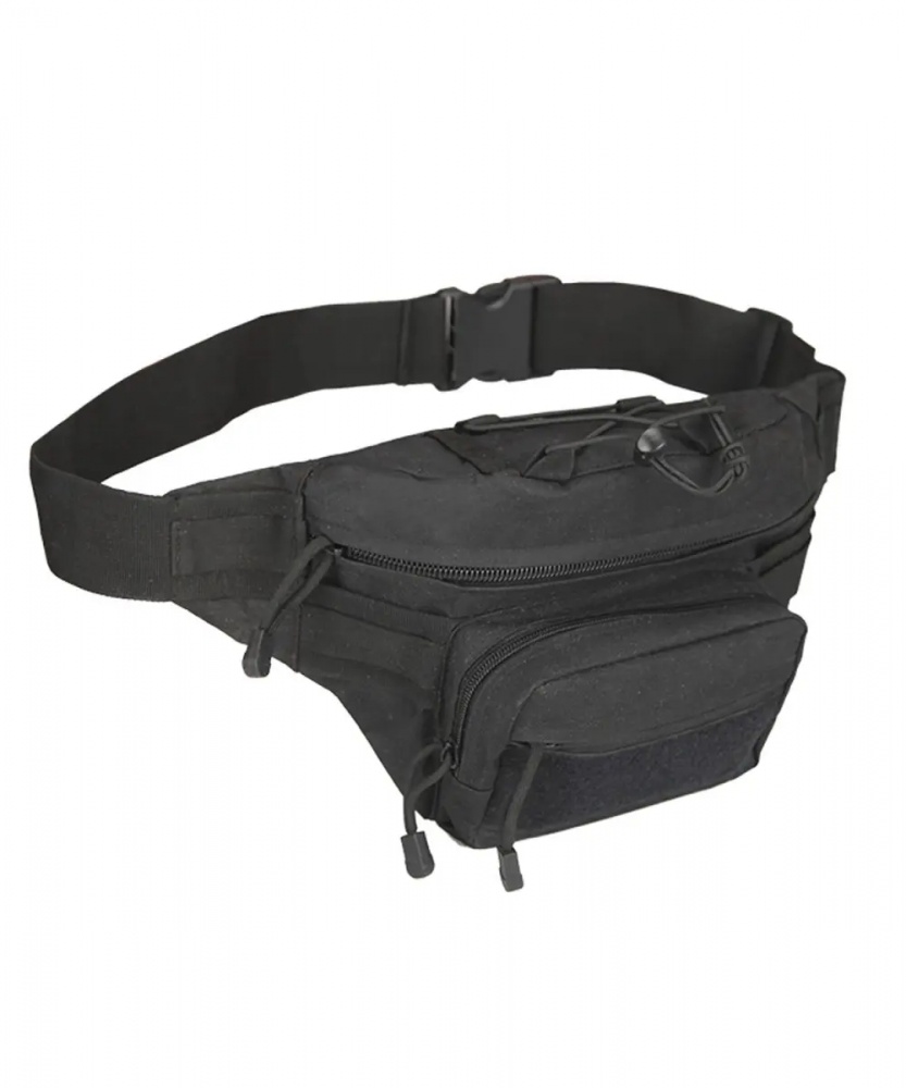 Сумка 1991 ТМ поясная тактическая, черная
