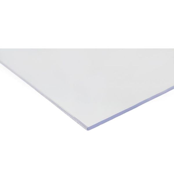 Лист полістирол ТОМО design гладкий прозорий 1200x640x2,5 мм