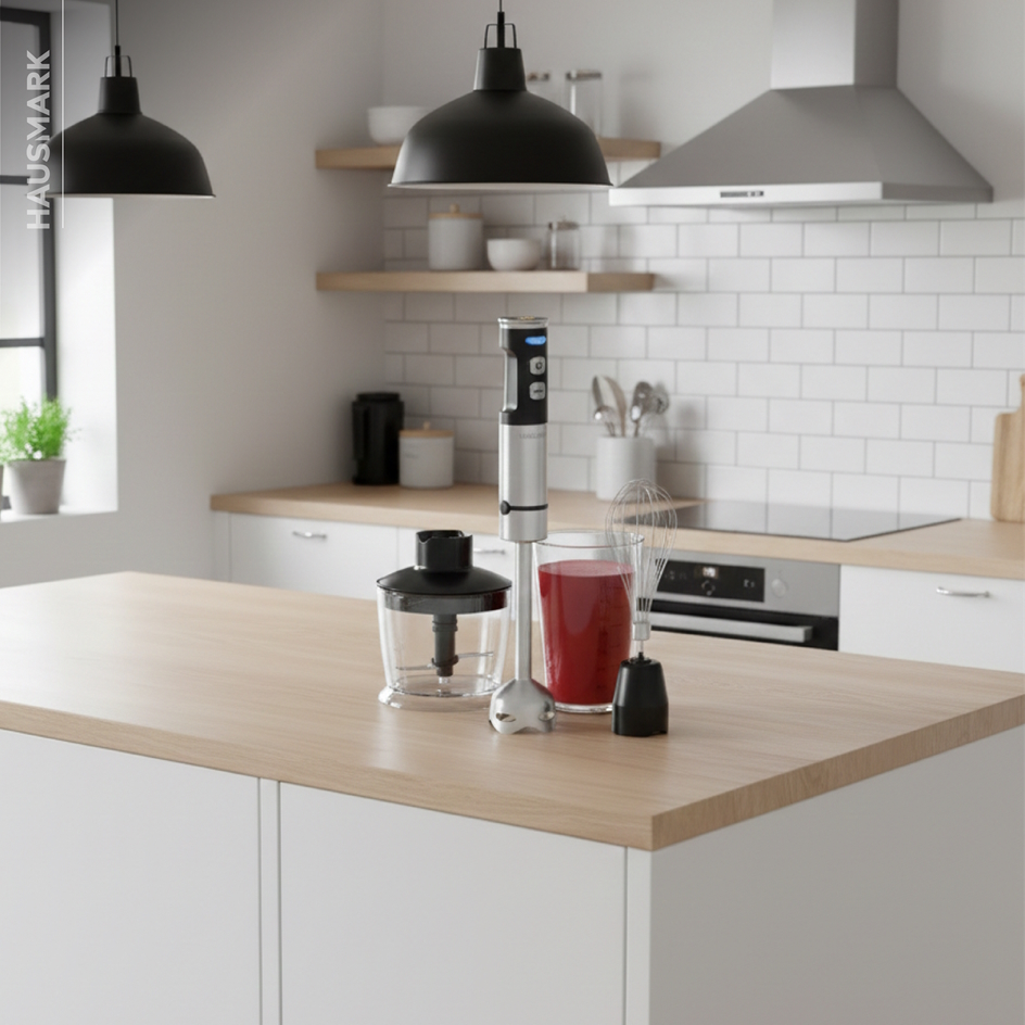 Блендер погружной HausMark HBS-12005L