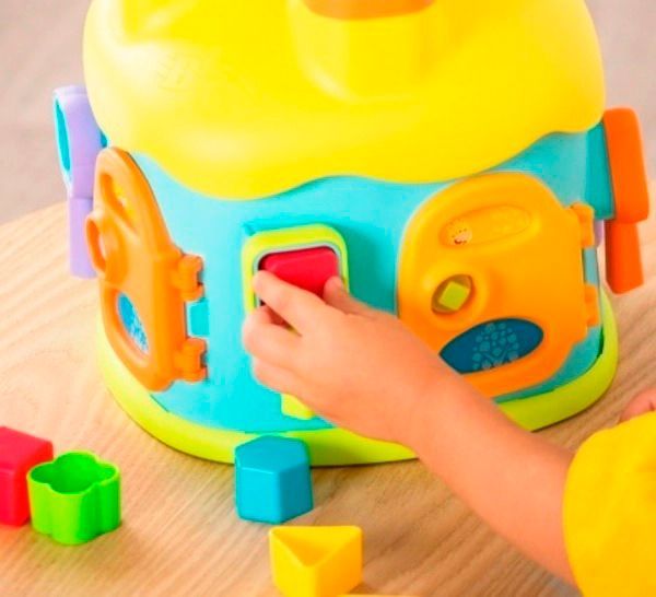 Іграшка-сортер Bebelino Будинок з ключиками 58142