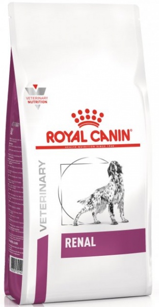 Корм сухий для усіх порід Royal Canin для собак V.D. RENAL CANINE 2кг